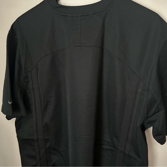 Nike T-Shirt Short Sleeve Athletic Black Crewneck Neutral Casual - Picture 5 of 10